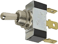 Cole Hersee 25 amp Toggle Switches Reversing Switch, Changes Direction of Permanent Magnet Motors.