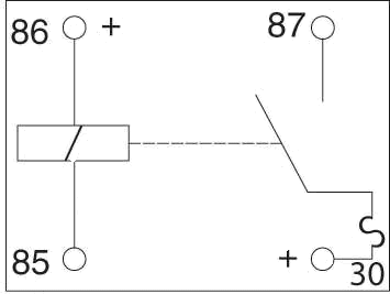 Hella 12 Volt 15 Amp Relay With Built In Fuse