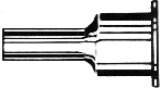 Lower Ferrule for 7/8-18 Nut .297 Speedomerer Casing.