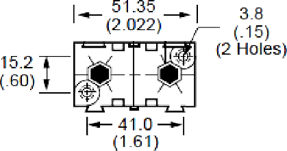 AMI / MIDI Fuse Holder 30 to 200 Amp 5mm Studs