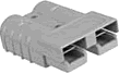 SB50 Anderson Quick Disconnect Connectors 50 amp Gray 36 Volt.